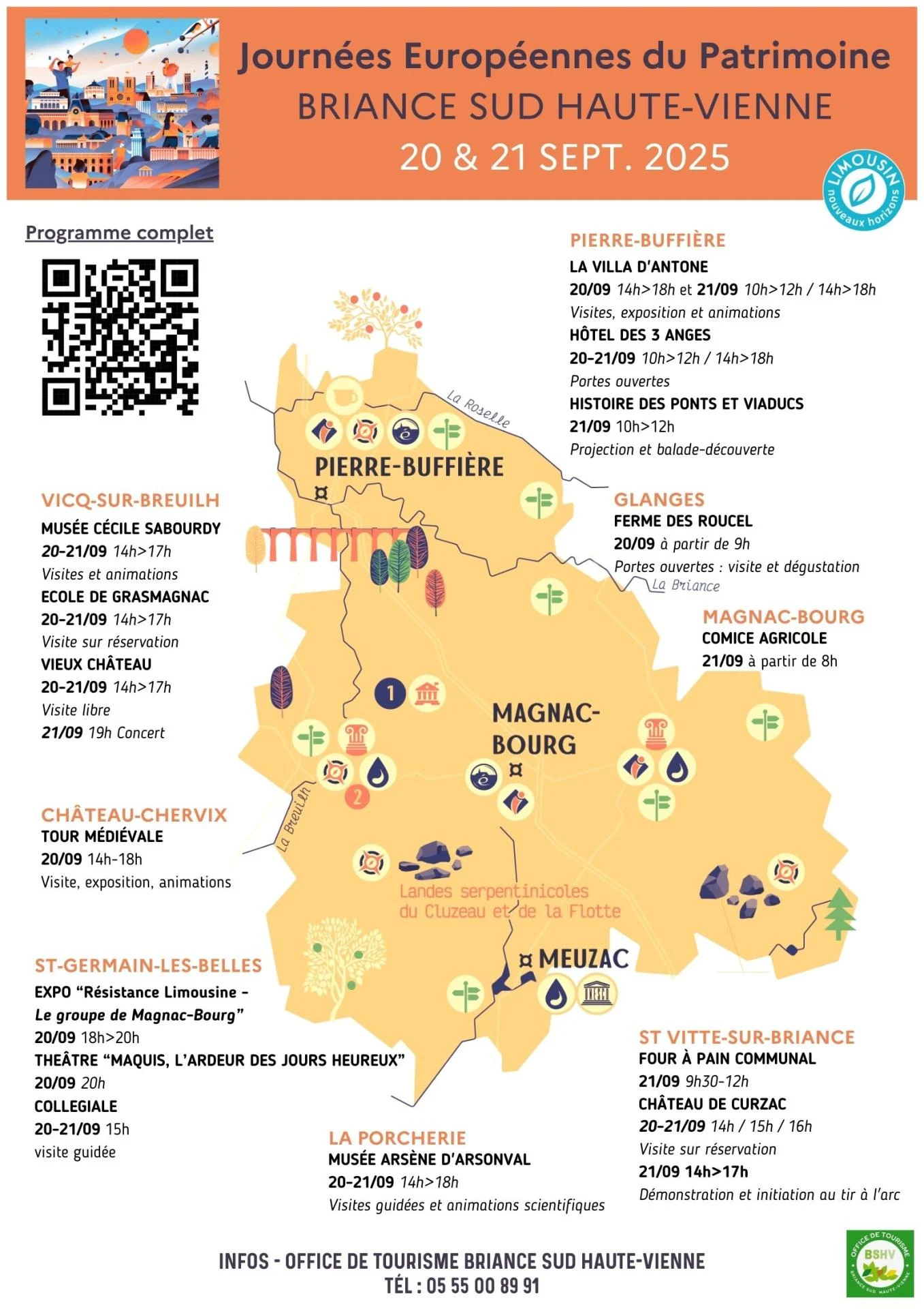 Journees europeennes du patrimoine en briance sud haute vienne 20 21 sept 2025